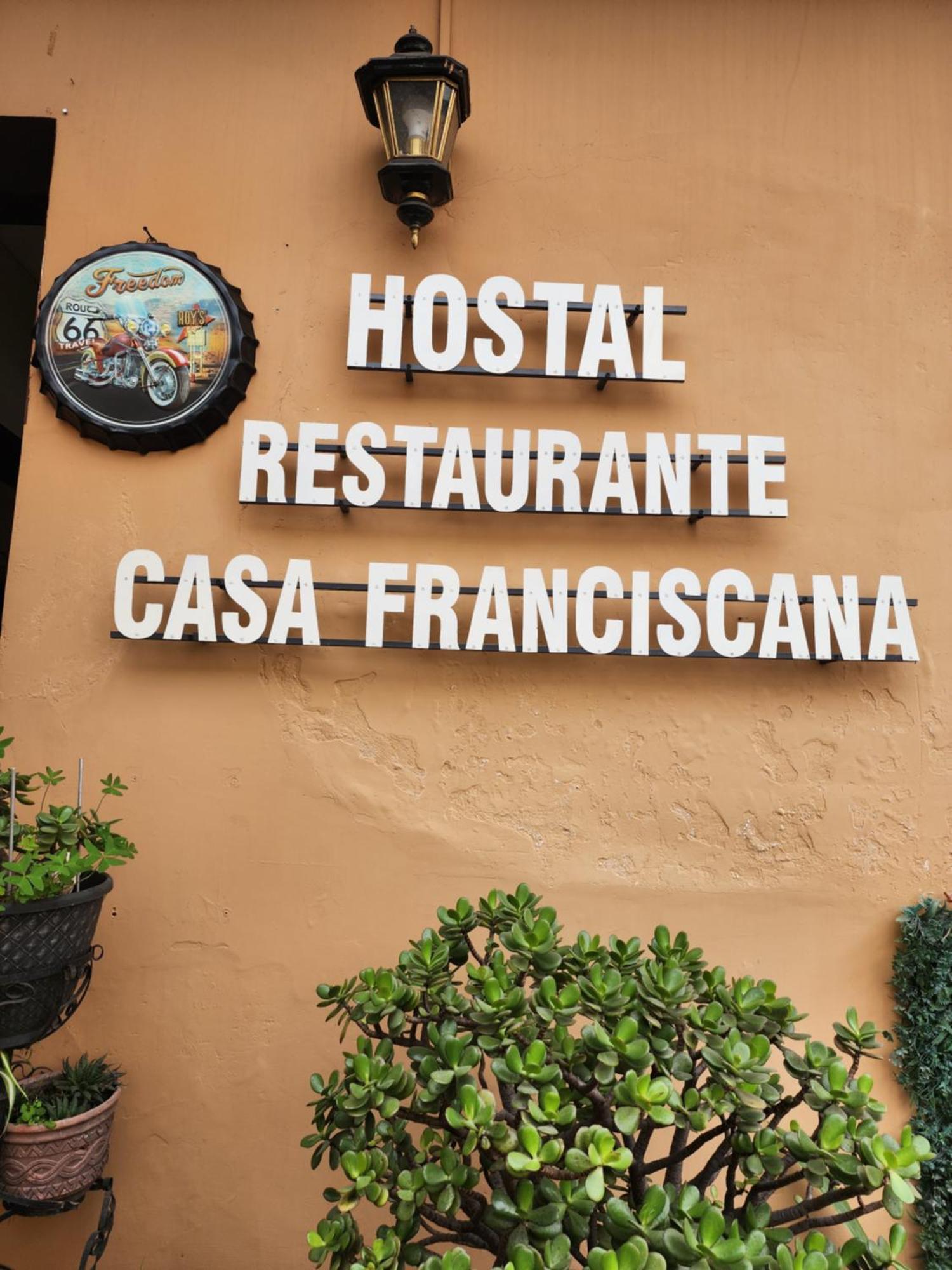 Hotel Casa Franciscana Quito Exterior foto